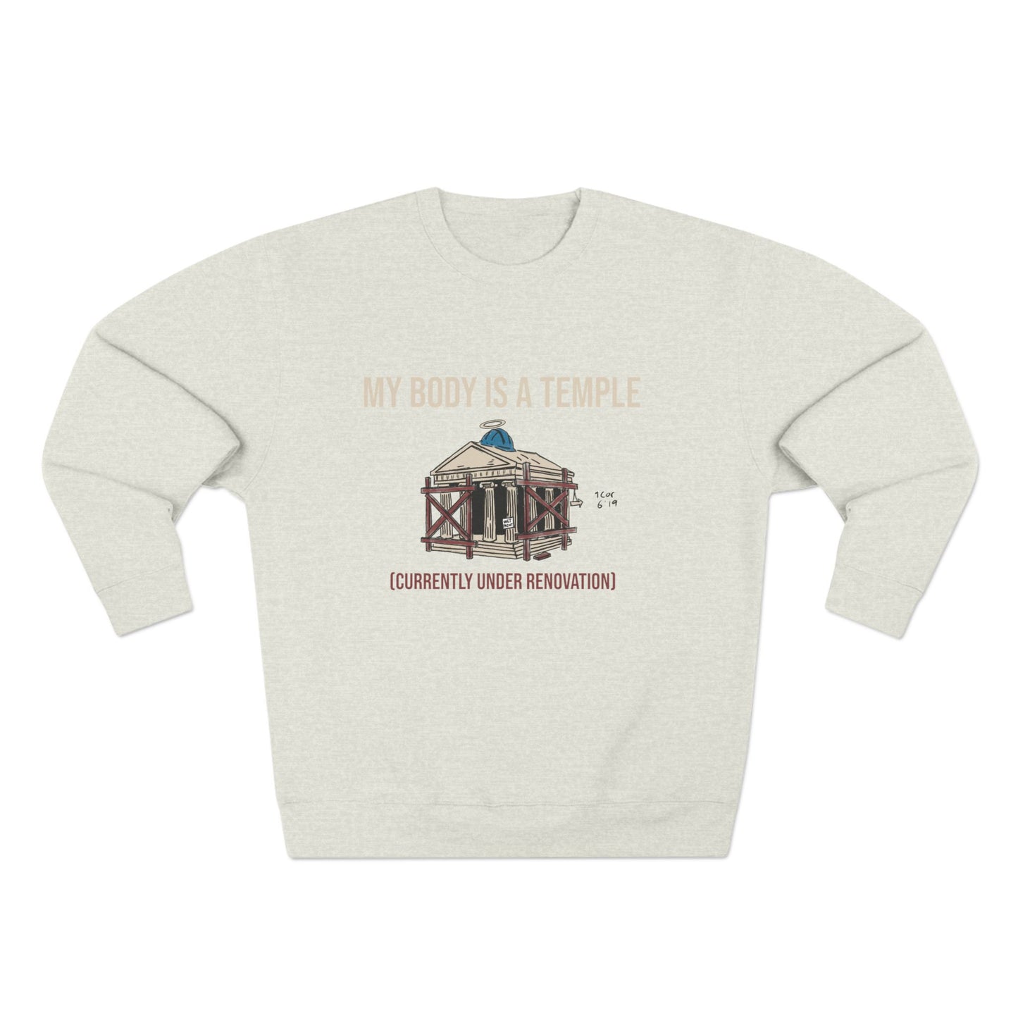 Unisex Crewneck Sweatshirt | My Body is a Temple