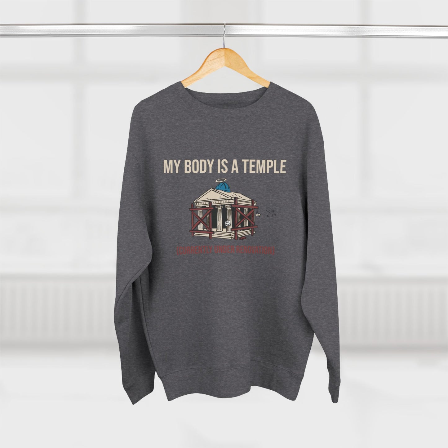 Unisex Crewneck Sweatshirt | My Body is a Temple