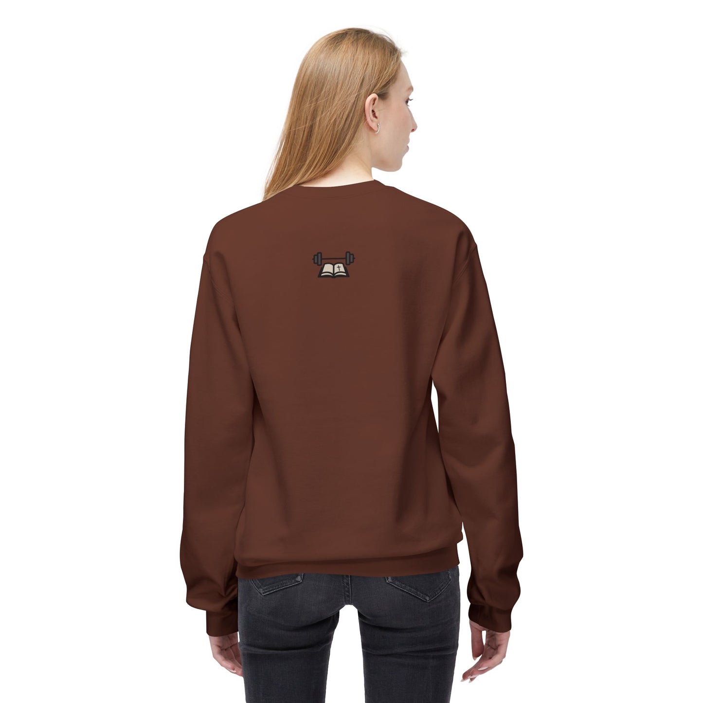 Cozy Fleece Crewneck Sweatshirt | The Armor of God : Gains Edition