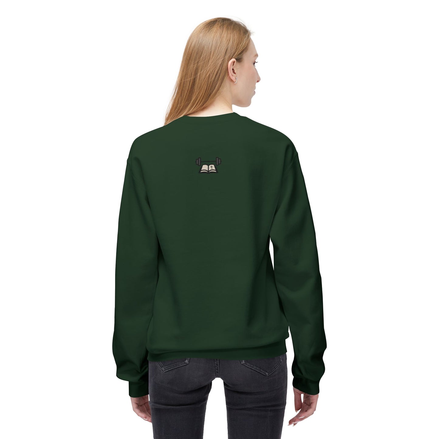 Cozy Fleece Crewneck Sweatshirt | The Armor of God : Gains Edition