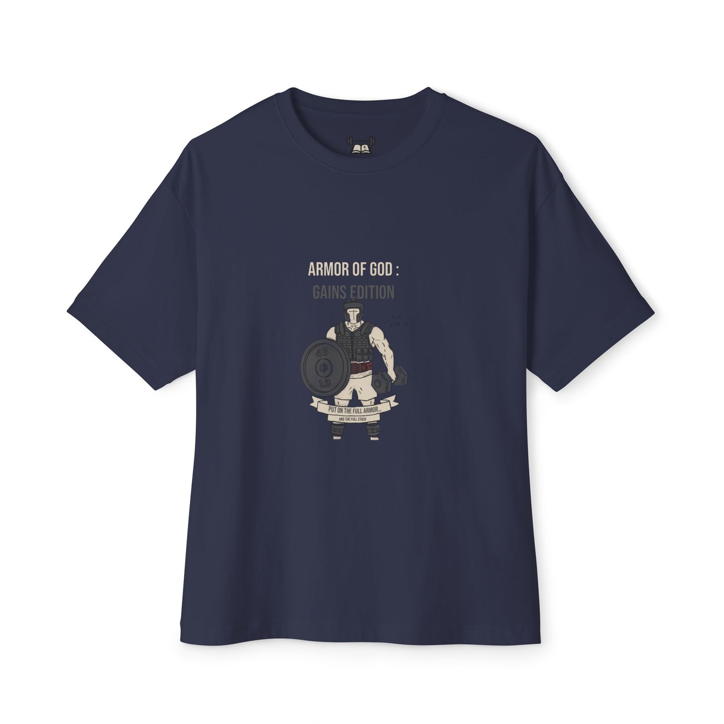 Unisex Oversized Boxy Tee | Armor of God : Gains Edition