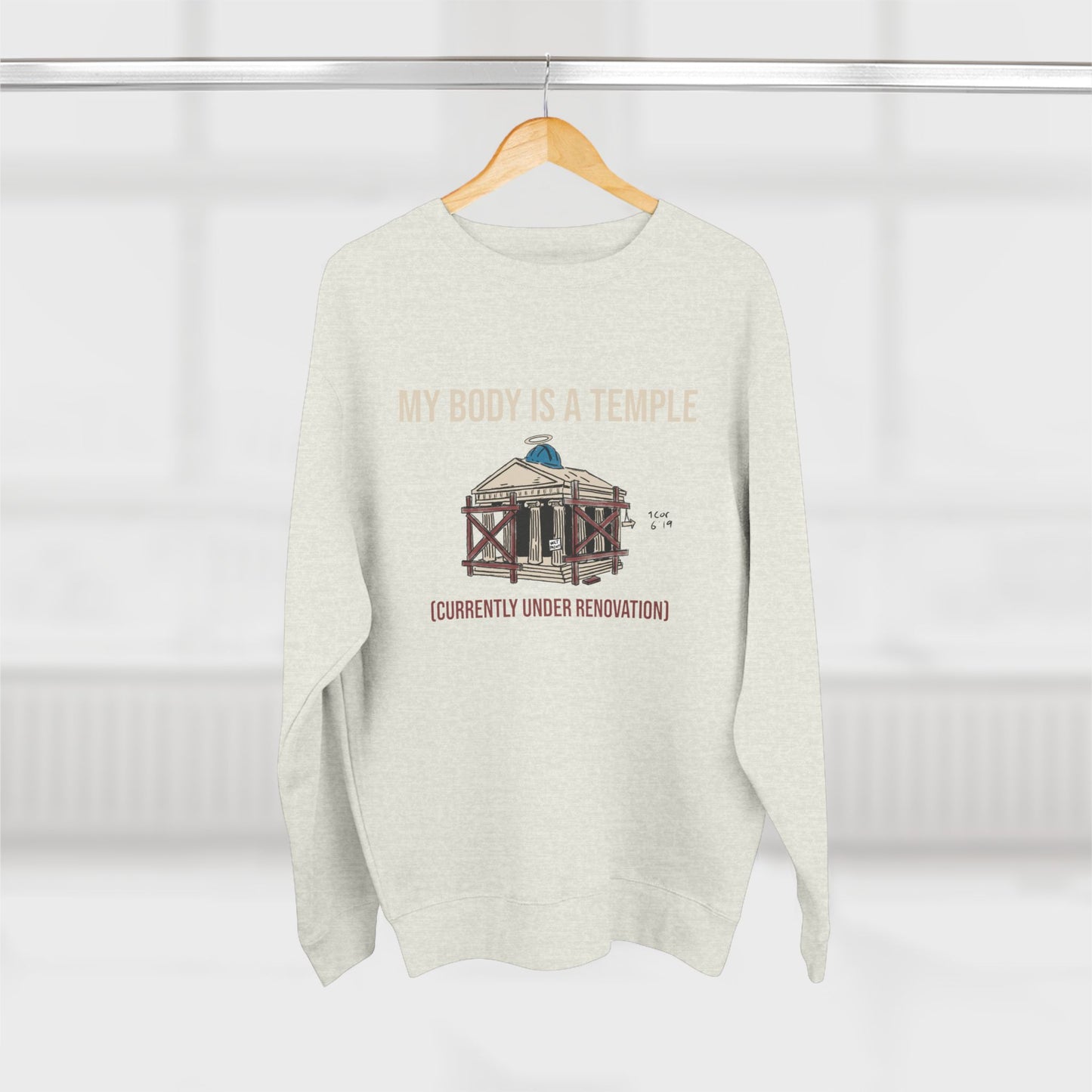 Unisex Crewneck Sweatshirt | My Body is a Temple