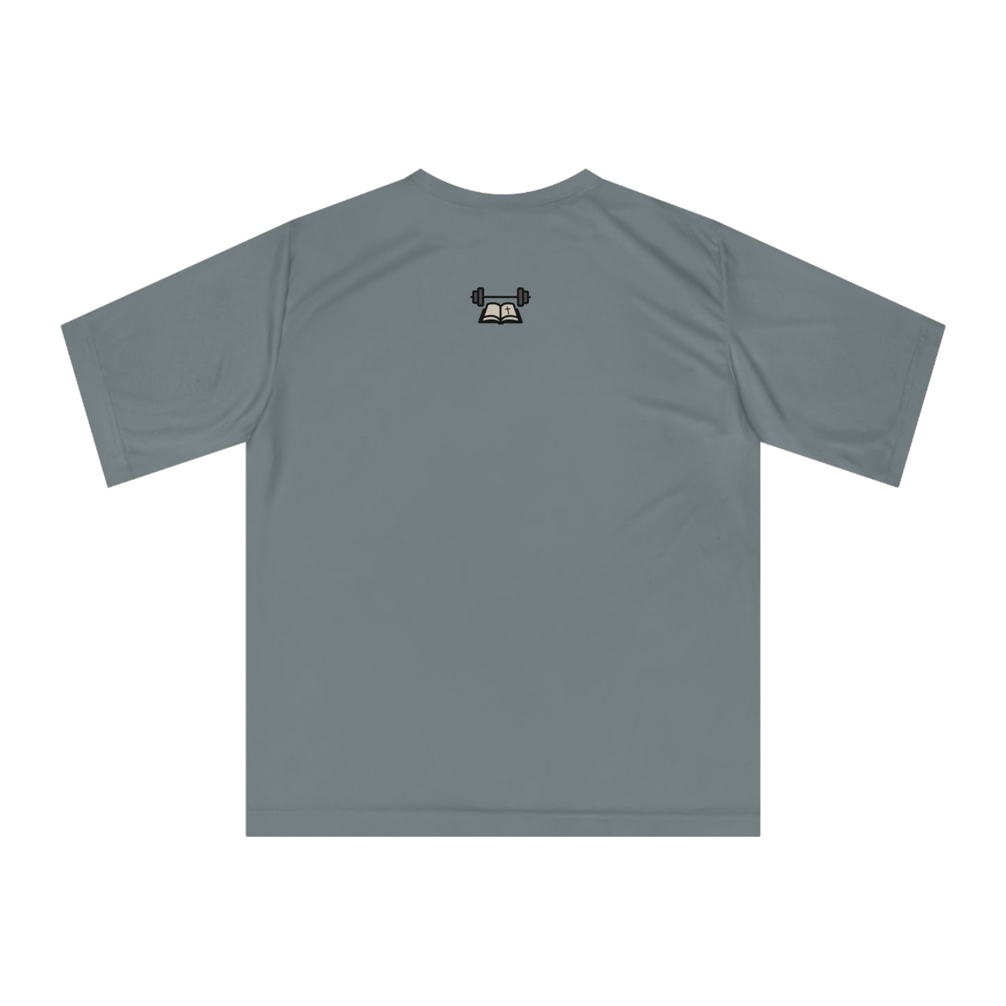 Bold Workout Tee | Be Strong and Courageous Silhouette Design