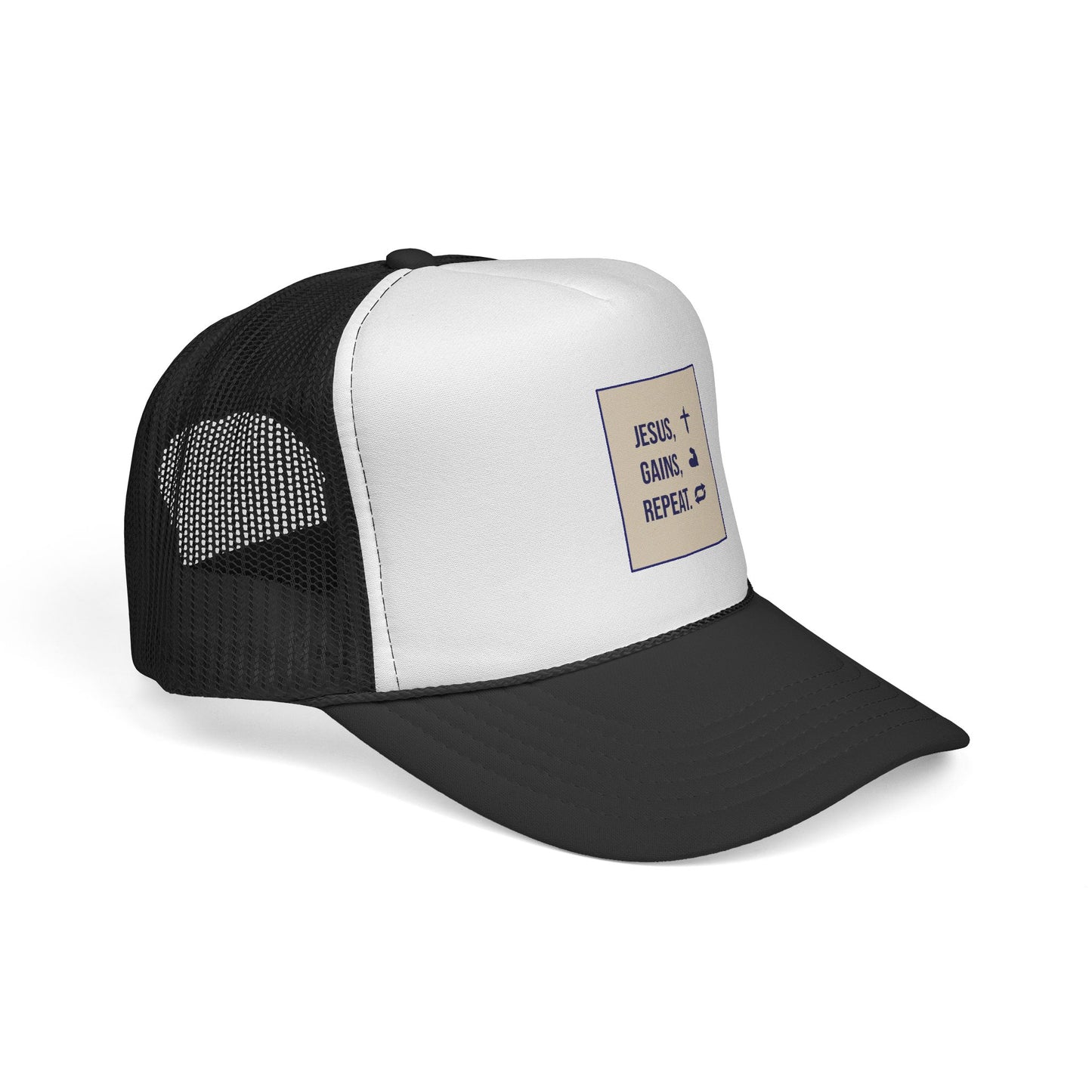 Trucker Crown | 'Jesus, Gains, Repeat'