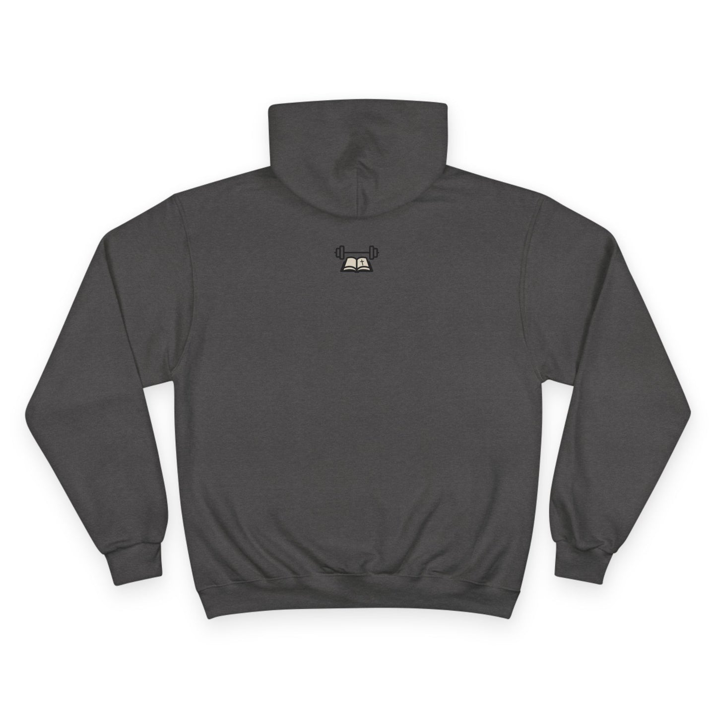 Casual and Workout Hoodie | Be Strong and Courageous Weightlifting Champion Hoodie