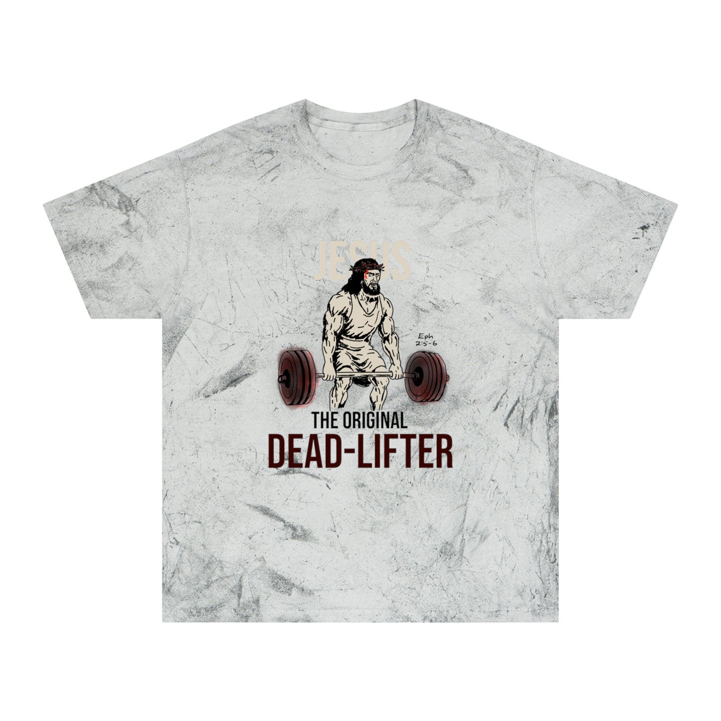 ColorBlast™ Tee | Jesus the OG Deadlifter