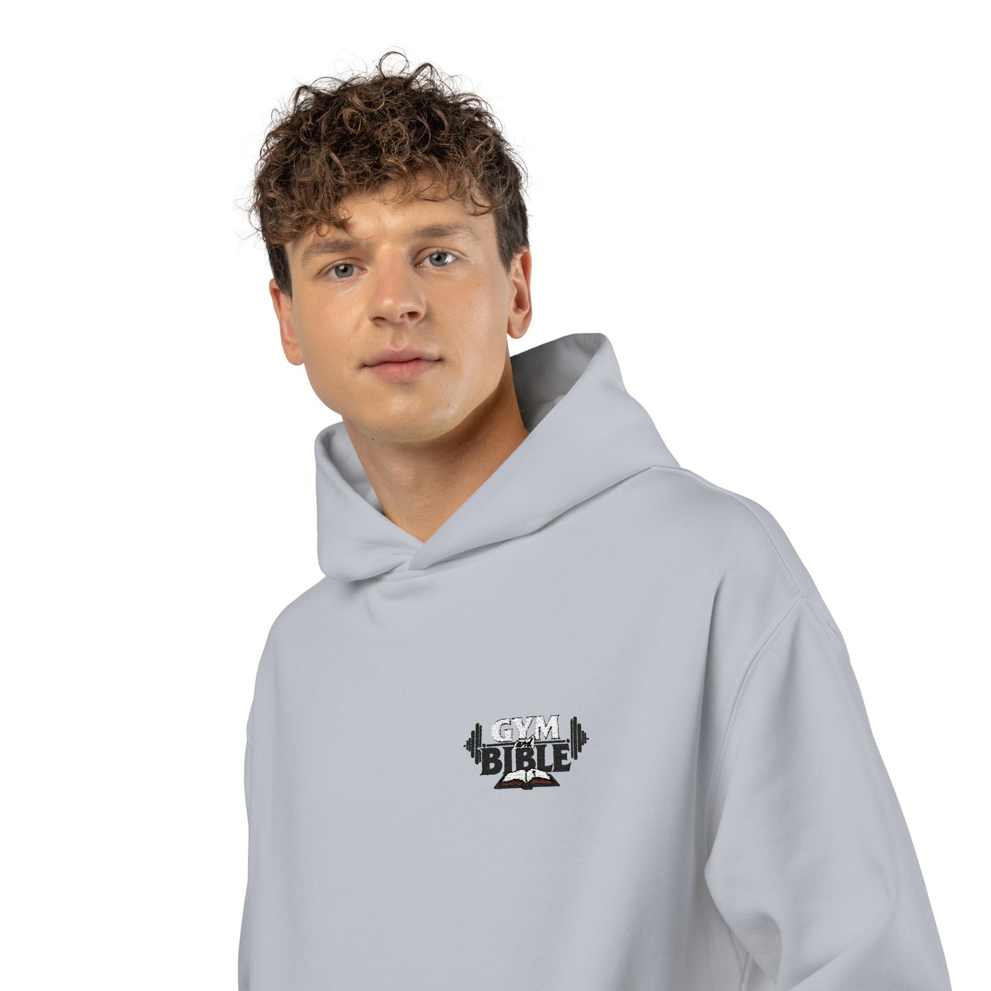 Relaxed Hoodie | Gym and Bible Logo