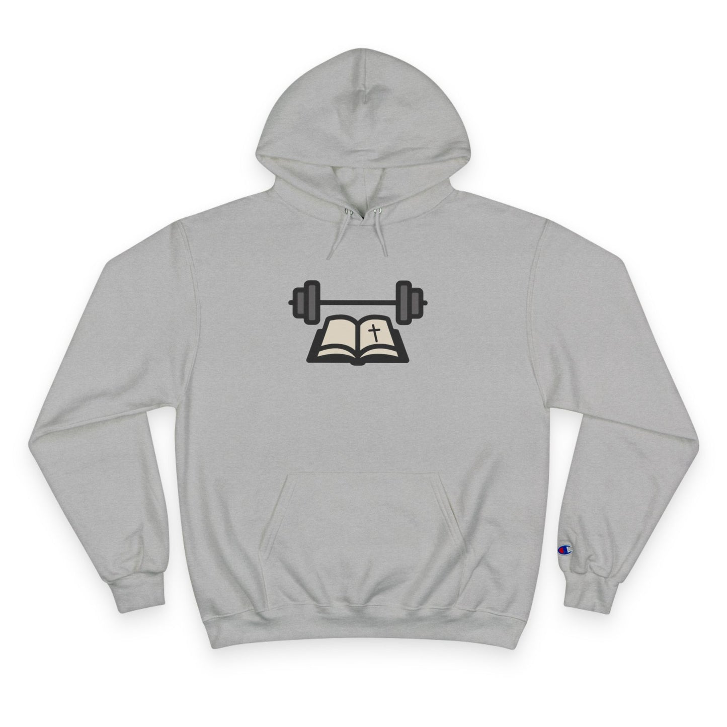 Casual and Workout Hoodie | Gym & Bible - Fitness & Faith