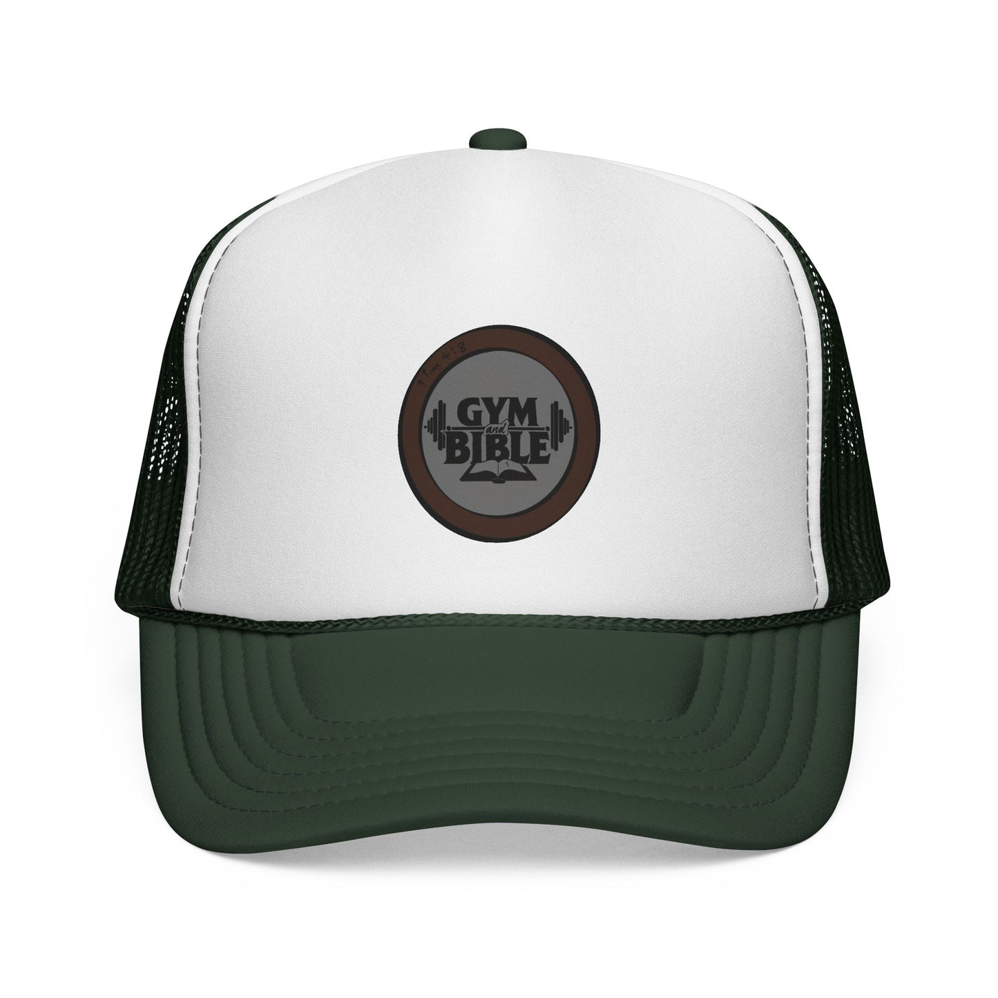 Trucker Crown | Gym and Bible Logo2