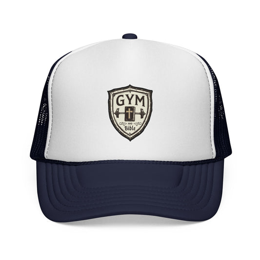 Trucker Crown | Gym and Bible Shield
