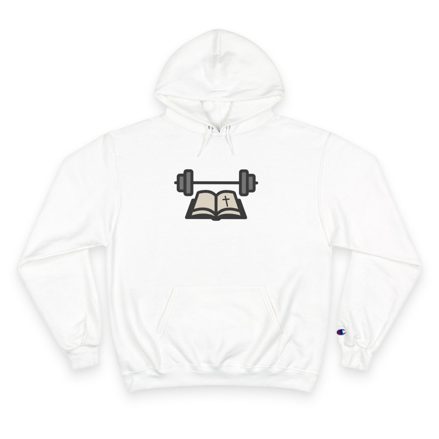Casual and Workout Hoodie | Gym & Bible - Fitness & Faith