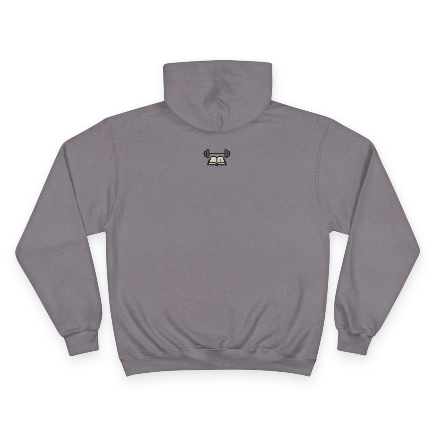 Casual and Workout Hoodie | Be Strong and Courageous Weightlifting Champion Hoodie