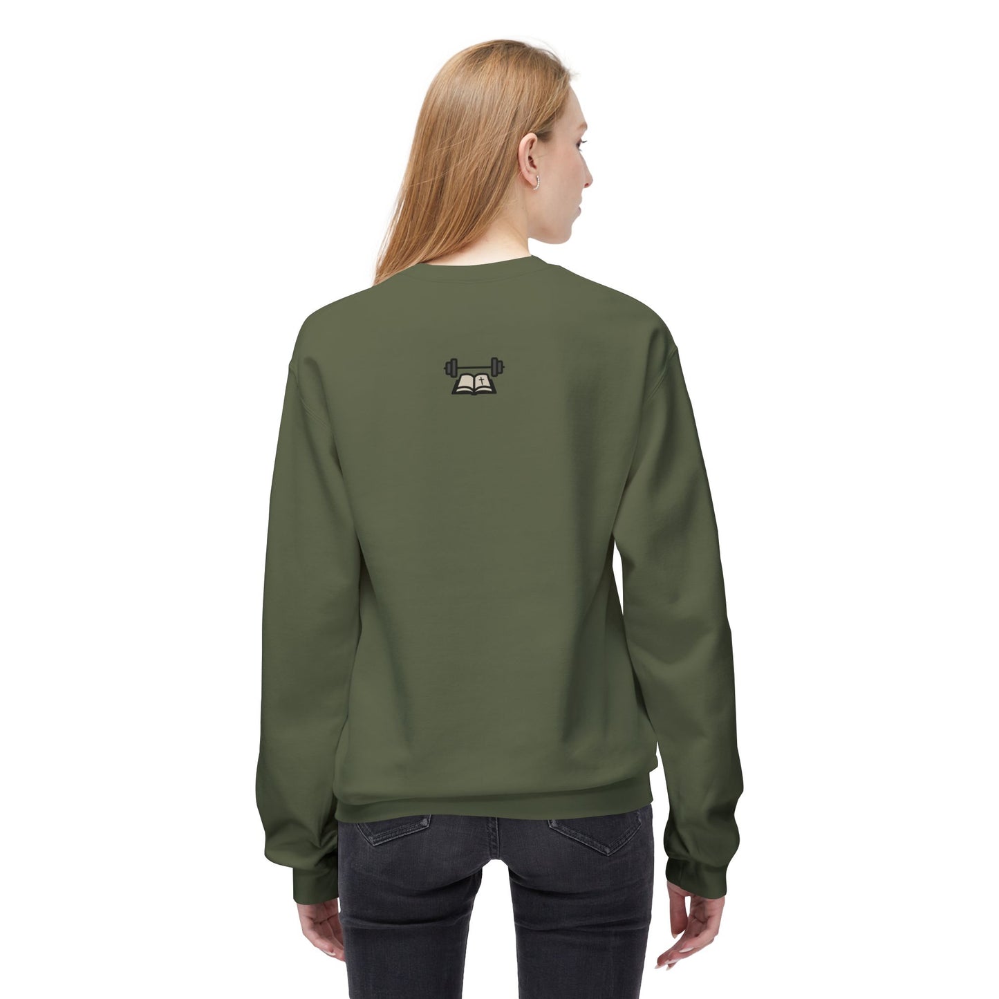 Cozy Fleece Crewneck Sweatshirt | The Armor of God : Gains Edition