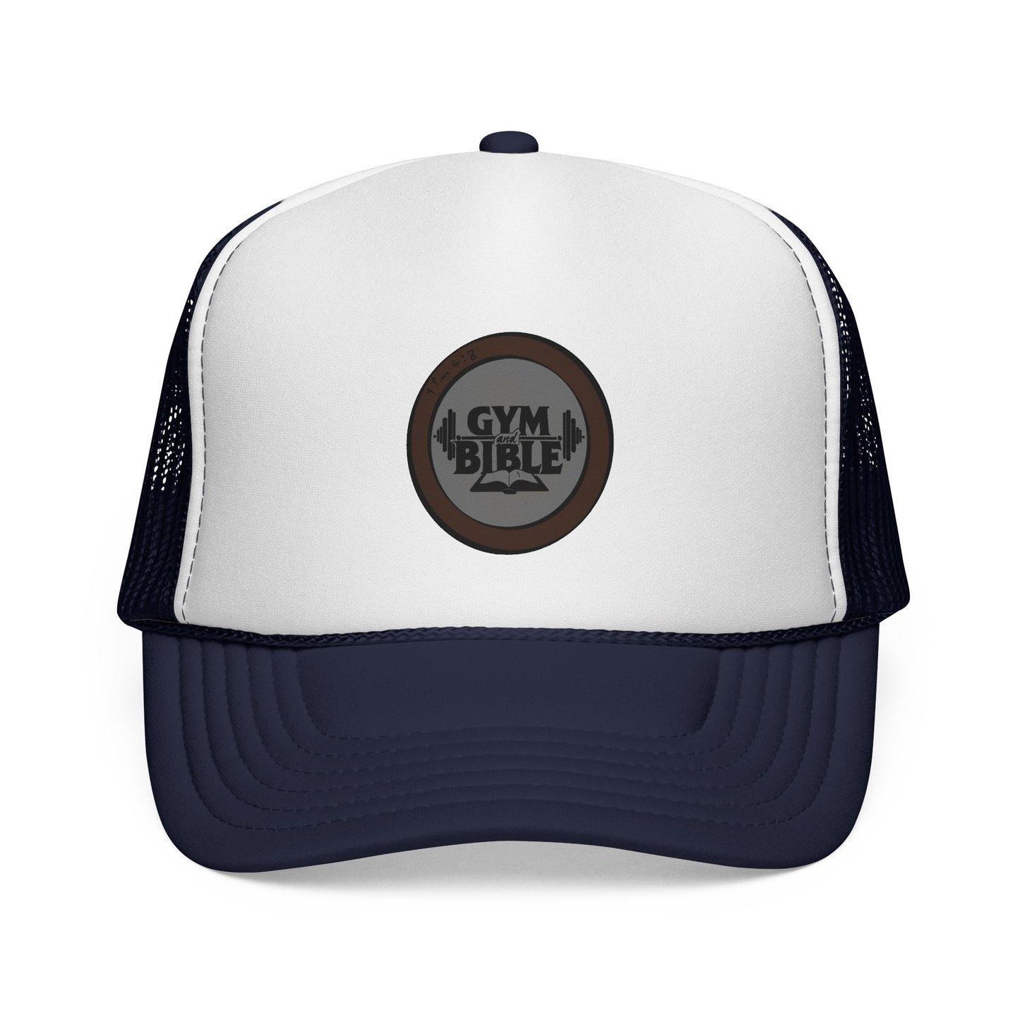 Trucker Crown | Gym and Bible Logo2