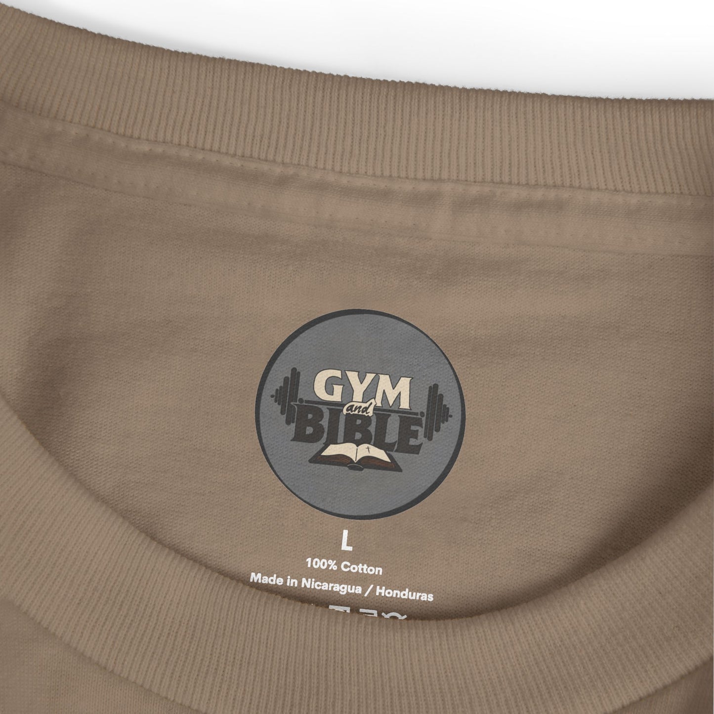 HeavyWeight Cotton Tee | Kneel . Then Conquer