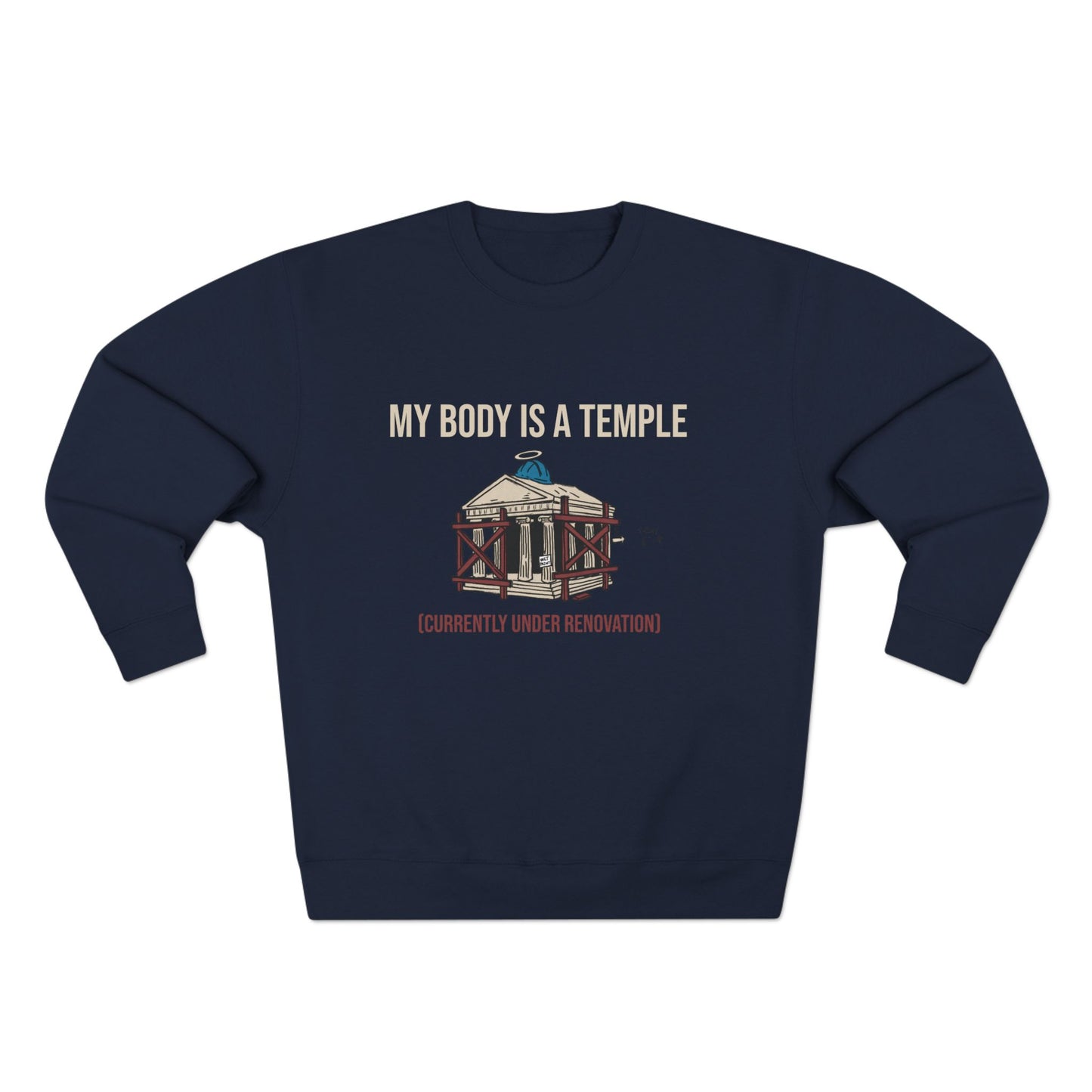 Unisex Crewneck Sweatshirt | My Body is a Temple
