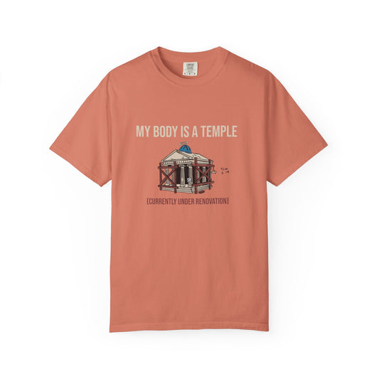 Garment-dyed Tee | My Body is a Temple