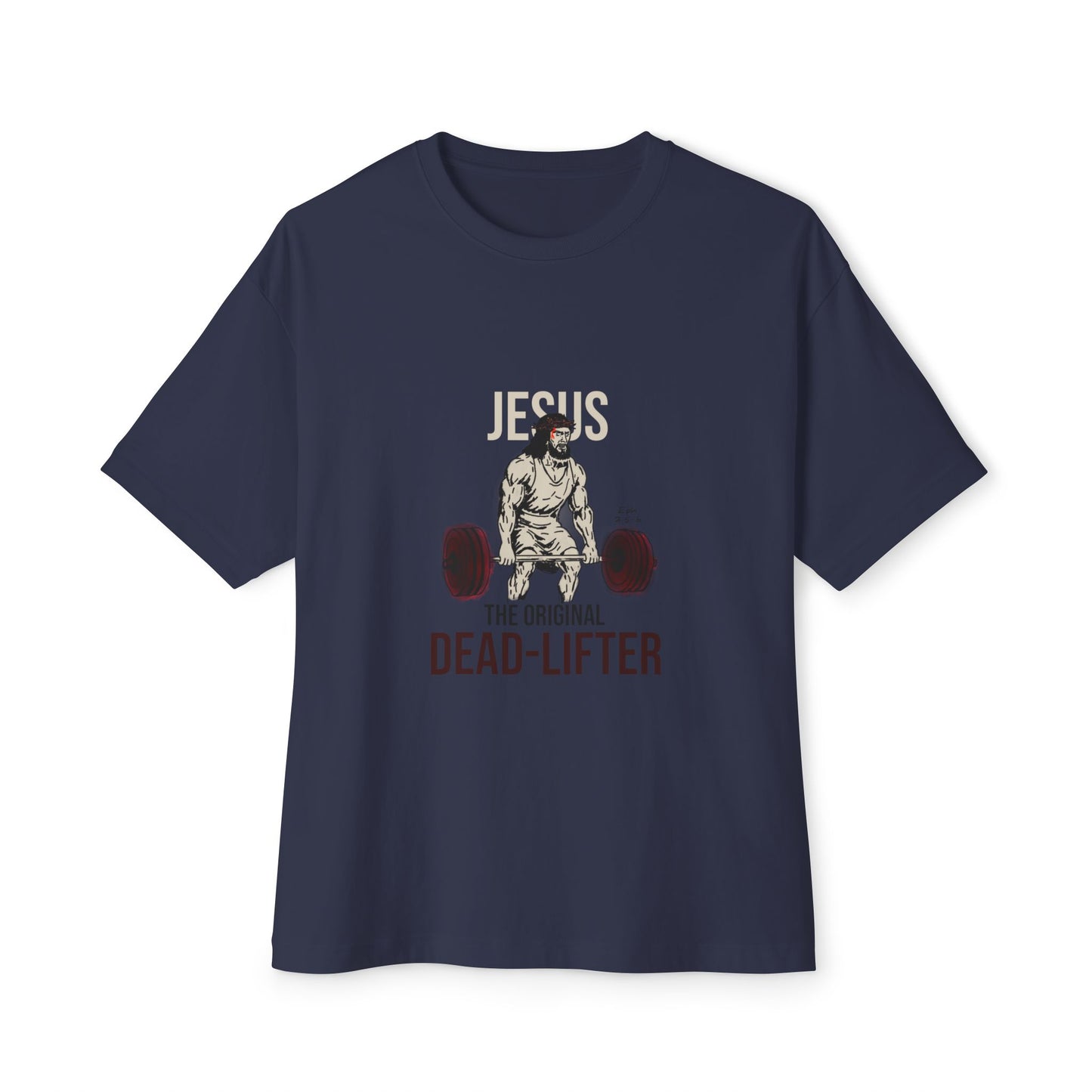 Boxy Workout Tee | Jesus the Original Dead-Lifter