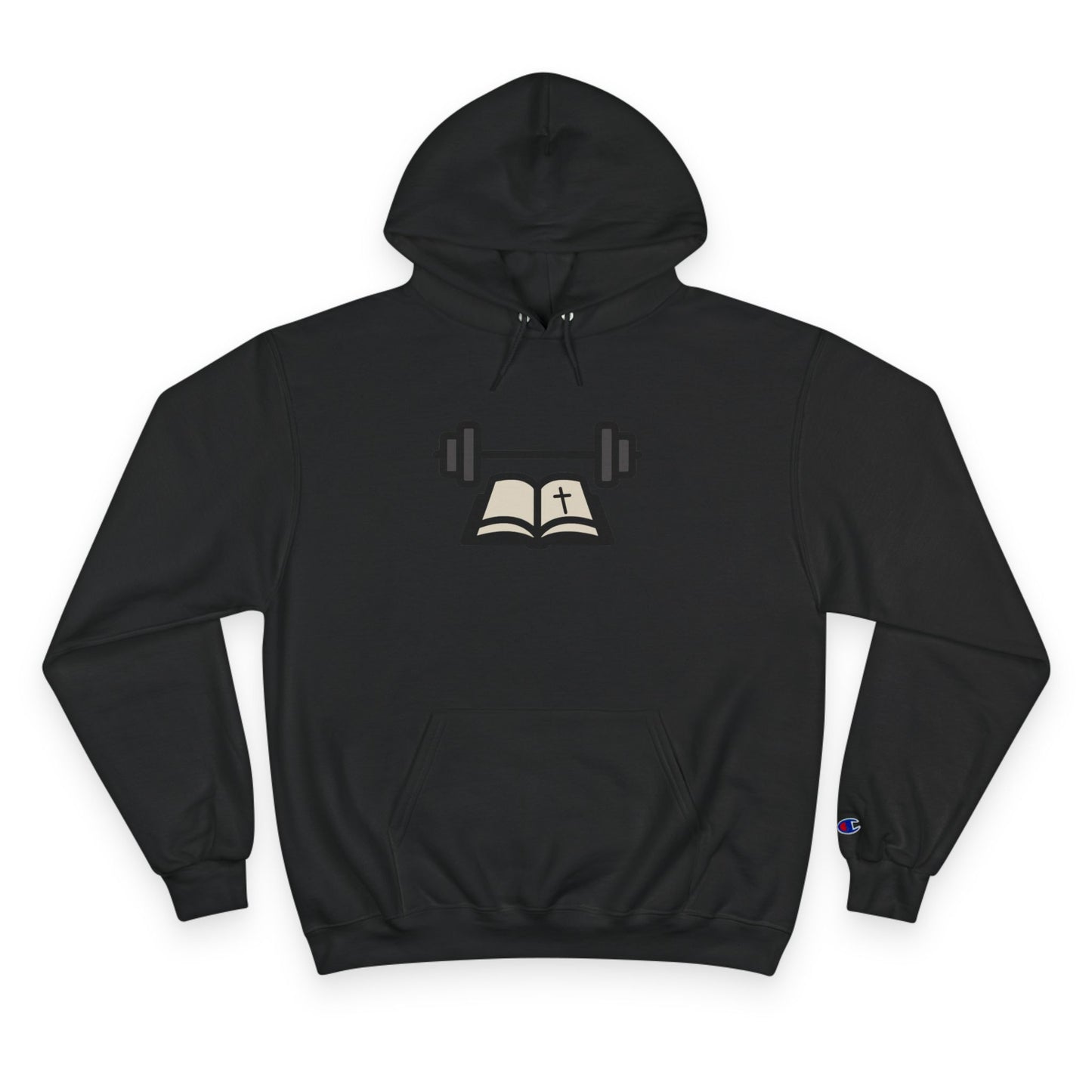 Casual and Workout Hoodie | Gym & Bible - Fitness & Faith