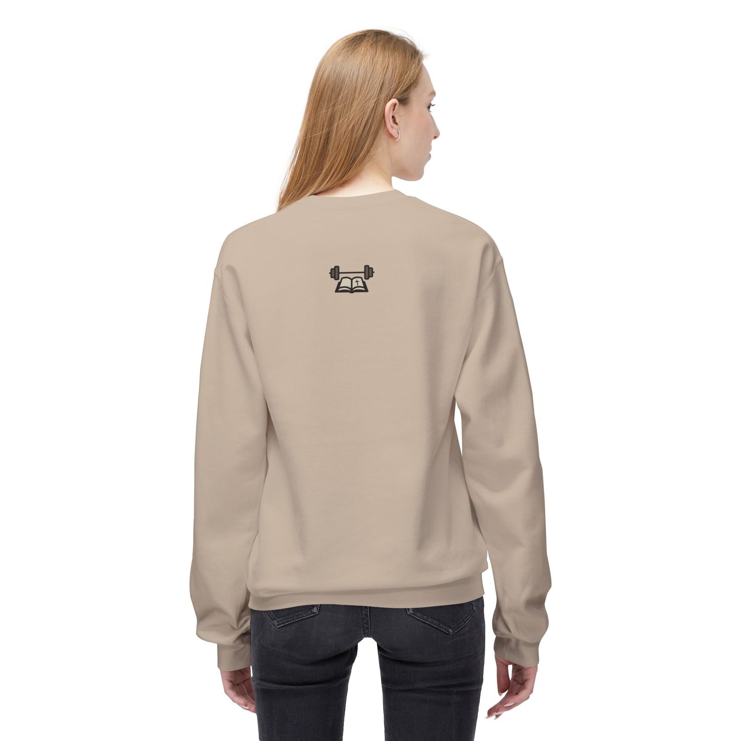 Cozy Fleece Crewneck Sweatshirt | The Armor of God : Gains Edition