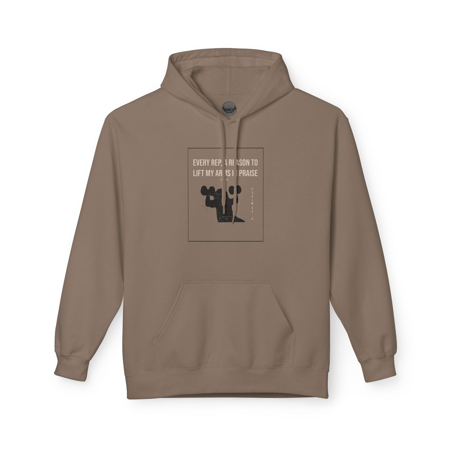 Fleece Hoodie | EveryRep, A Reason To Lift My Arms In Praise(barely)