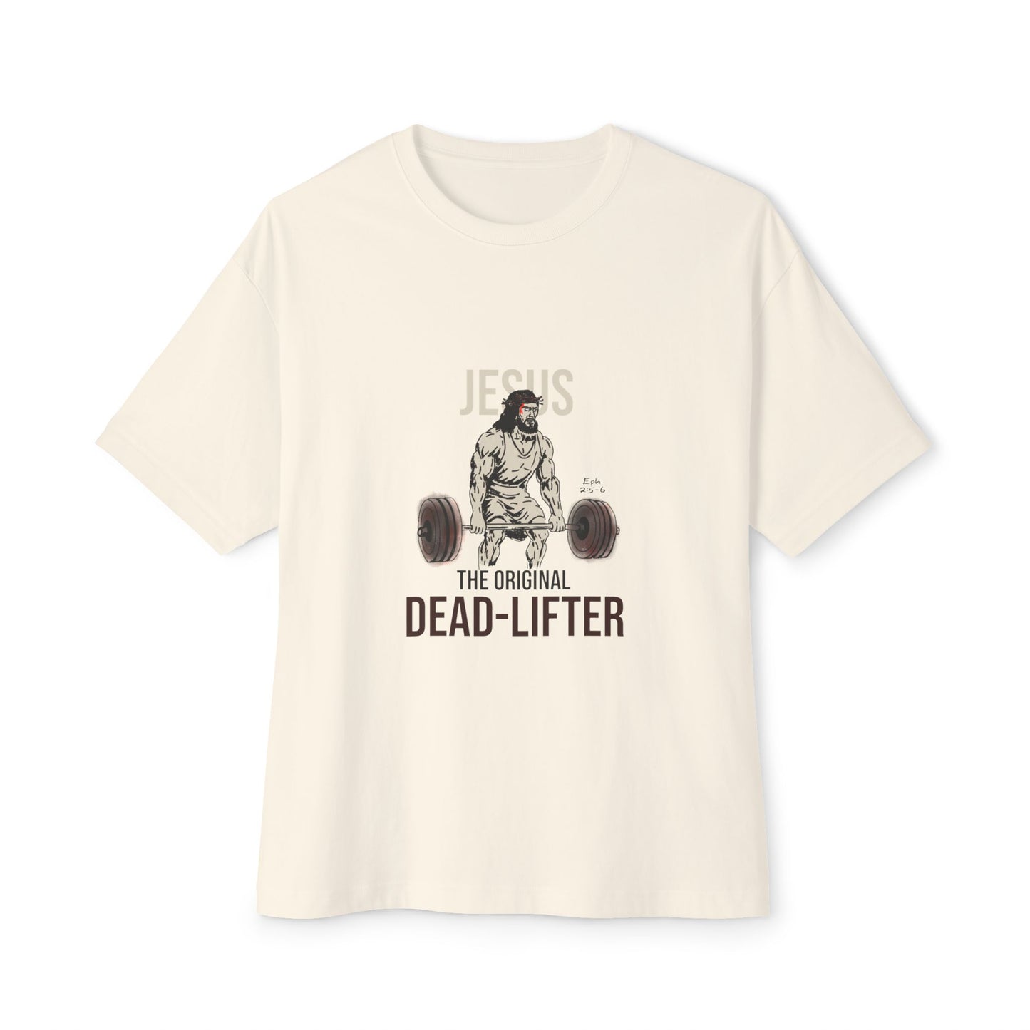 Boxy Workout Tee | Jesus the Original Dead-Lifter