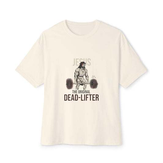 Boxy Workout Tee | Jesus the Original Dead-Lifter