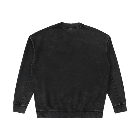 GB009 - POWERED BY PROTEIN & PRAYER | drop-shoulder Sweatshirt