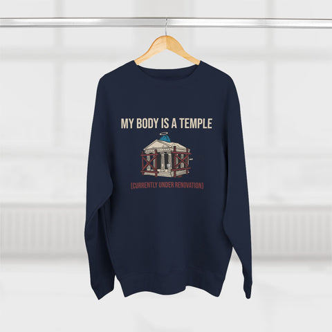 Crewneck Sweatshirt | My Body is a Temple