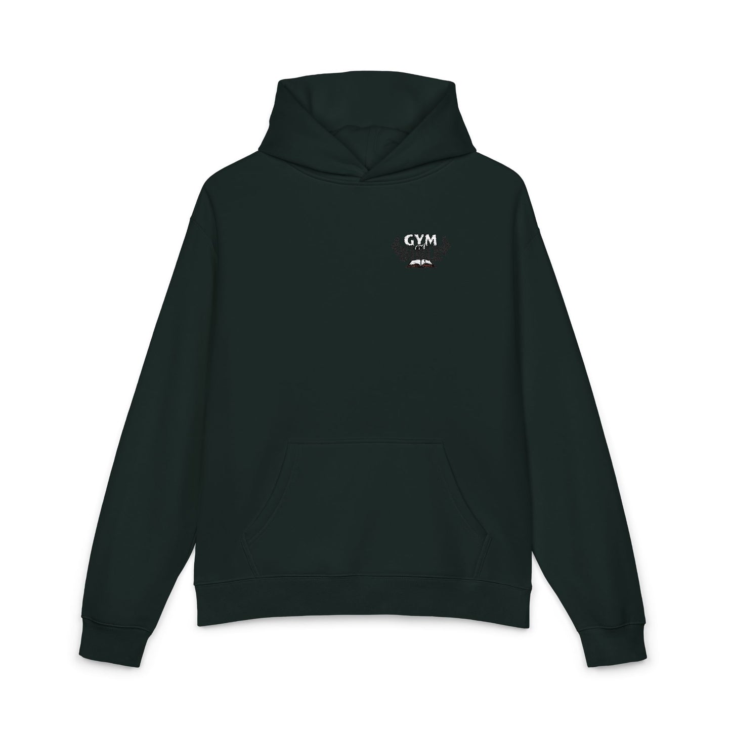 Relaxed Hoodie | Gym and Bible Logo