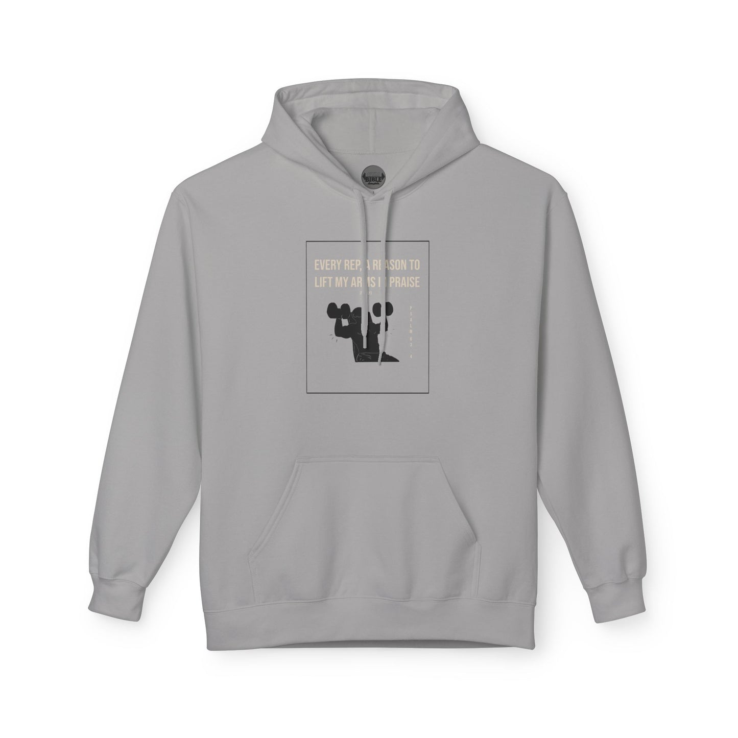Fleece Hoodie | EveryRep, A Reason To Lift My Arms In Praise(barely)