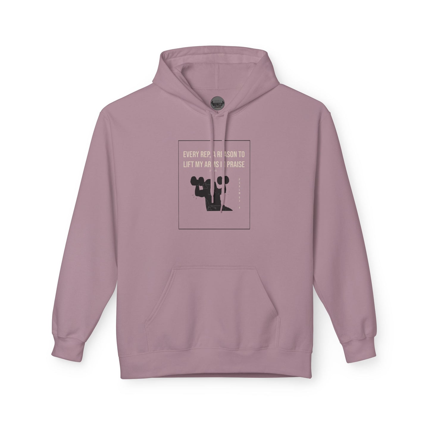 Fleece Hoodie | EveryRep, A Reason To Lift My Arms In Praise(barely)