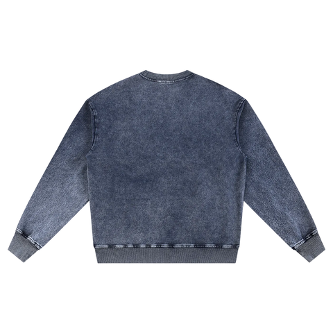 GB003 - CROWN OF THORNS | snow wash Sweatshirt